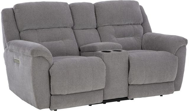 HomeStretch Knockout Granite Power Reclining Loveseat-0