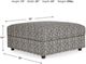 Signature Design by Ashley® Kellway Bisque Storage Ottoman-2