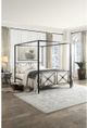 Mazin Furniture Rapa Queen Canopy Bed-3