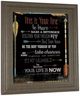 Classy Living Marla Rae This Is Your Time 22" Wall Art-3
