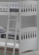 Night & Day Furniture™ Cinnamon White Twin/Twin Bunk Bed-1
