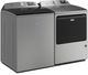 Maytag® Classic Silver Top Load Washer & Electric Dryer Laundry Pair-4