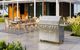 XO 73" Stainless Steel Outdoor Grill Cart-5