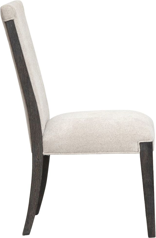 Magnussen Home® Plum Creek Elite Dove/Ravenwood Black Dining Side Chair Set with Upholstered Seat and Back-2