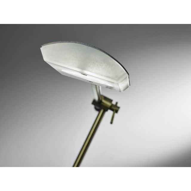 Adesso® Vera Antique Brass LED Floor Lamp-1
