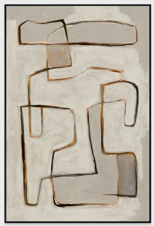 Classic Home Burden Beige Painting Art-0