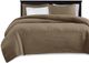 Olliix by Madison Park Mocha Full/Queen Quebec Reversible Coverlet Set-0