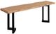 Porter International Designs Manzanita Natural V-Base Dining Bench-0