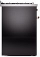 Ilve® Nostalgie II Series 30" Glossy Black Pro Style Dual Fuel Range-4