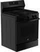 GE® 30'' Black Freestanding Gas Range-2