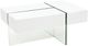 Brassex Inc. White Coffee Table-0