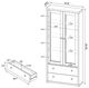 Coaster® Hawthorne Brown Accent Cabinet-2