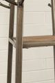 HH2 Home Crofton Black Coat Rack with Three Shelves-2