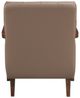 Homelegance® Crafton Brown/Walnut Accent Chair-4