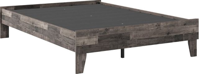 Signature Design by Ashley® Neilsville 5-Piece Multi Gray Full Platform Bedroom Set-1