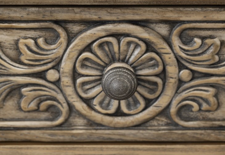 Hooker Furniture Hill Country Bexar Sandstone Leg Huntboard - Thumbnail 5