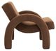 Meridian Furniture Corduroy Brown Accent Chair-2