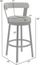 Armen Living Bryant Black Counter Stool-2