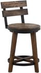International Furniture Direct Dutton Brown Bar Stool-0