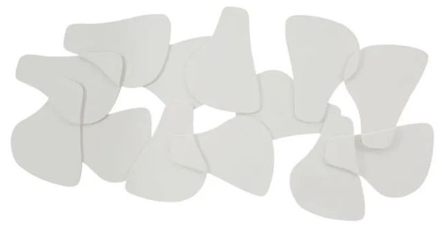 Renwil® Monsoon White Dimensional Wall Art-0