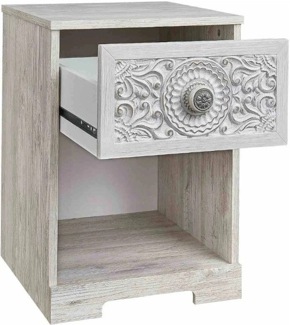 Signature Design by Ashley® Paxberry Whitewash Nightstand-2