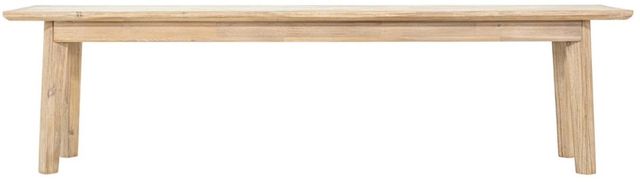 LH Home Gia Light Driftwood Bench -2