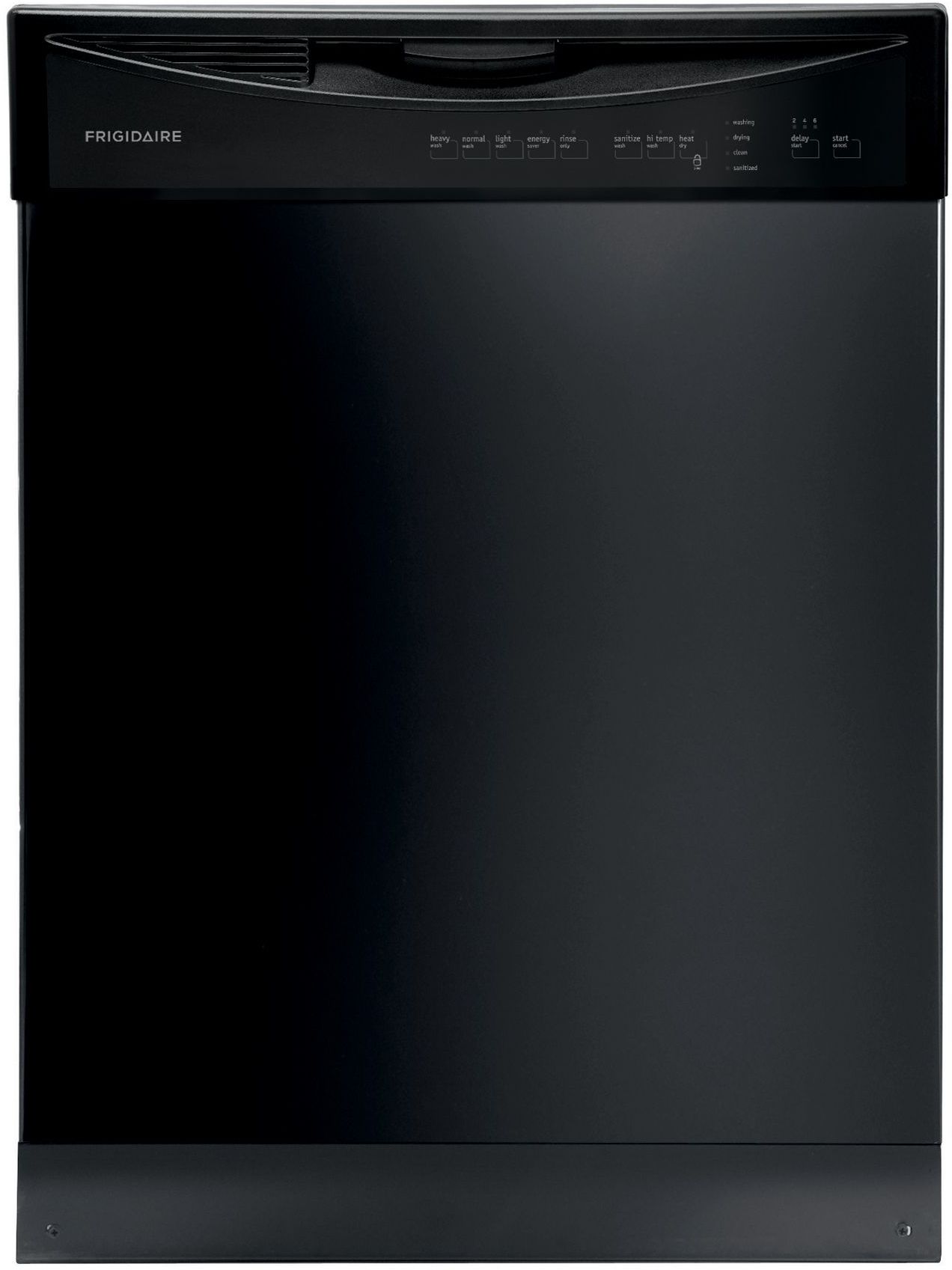 Frigidaire dishwasher black discount
