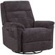 Flexsteel® Meet Your Perfect Match Sophisticated Steel Power Swivel Gliding Recliner with Power Headrest and Lumbar-0