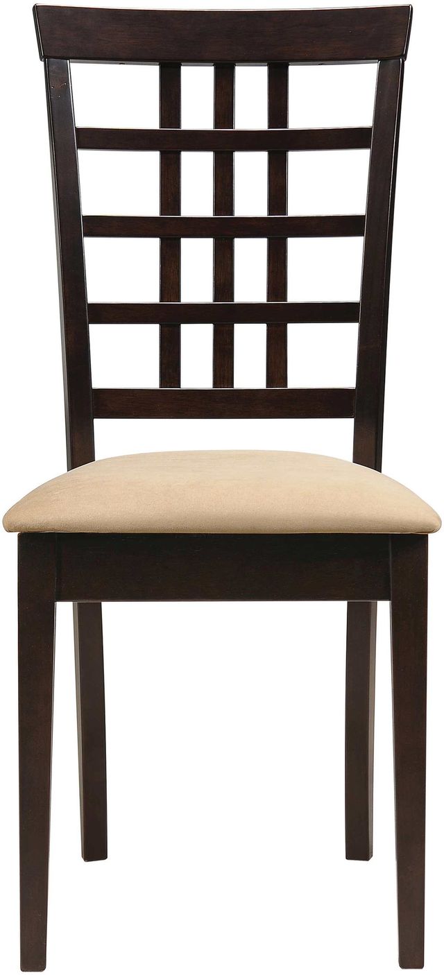 Coaster® Kelso 2-Piece Cappuccino Side Chairs-1