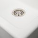 ZLINE Rome 24" White Matte Dual Mount Single Bowl Fireclay Kitchen Sink-5