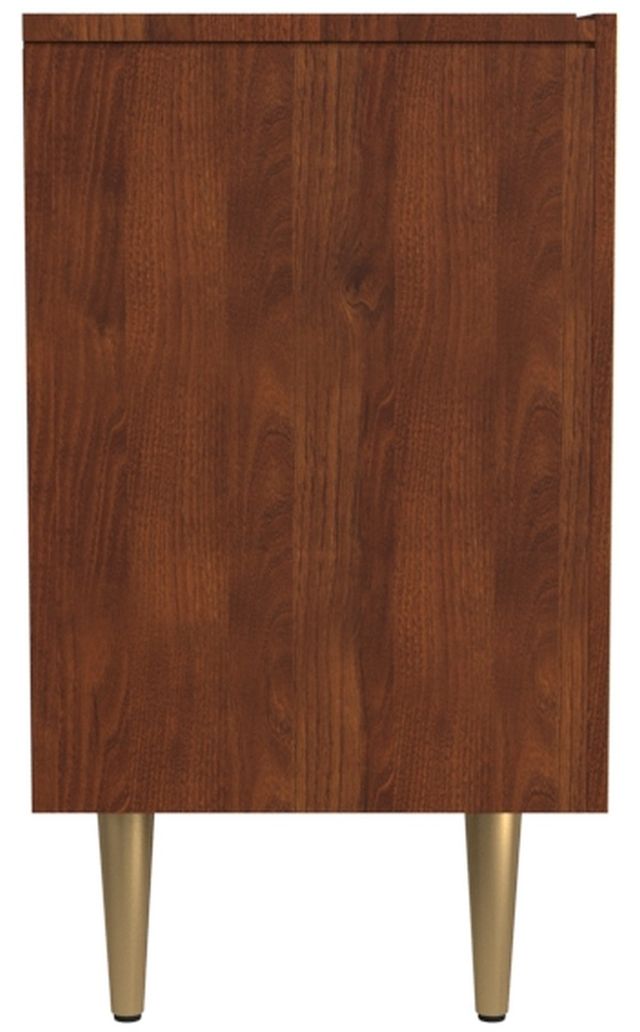 Powell® Kiera Brown/Gold Acacia Wood Console-2