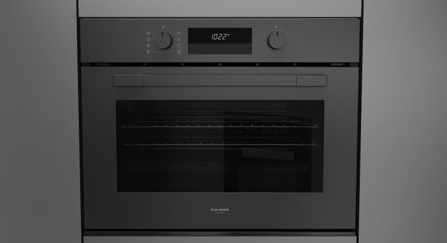 Fulgor Milano® Matteo 100 Series 30" Matte Black Single Electric Wall Oven-1