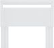 Signature Design by Ashley® Flannia 4-Piece White Full Panel Headboard Set-1