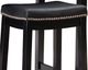 Linon Claridge 3-Piece Black Counter Table Set-1