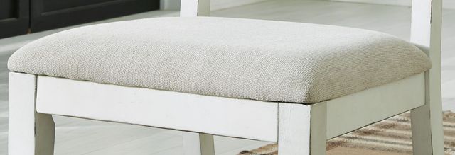 Signature Design by Ashley® Grindleburg Antique White Dining Side Chair-3