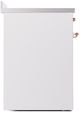 Ilve® Nostalgie II Series 30" White Pro Style Induction Range-4