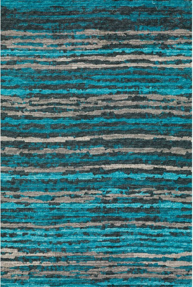 Dalyn™ Rug Company Brisbane BR4 Teal 5'x8' Area Rug-0