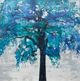 Stylecraft Blue/Gray Wall Art-0