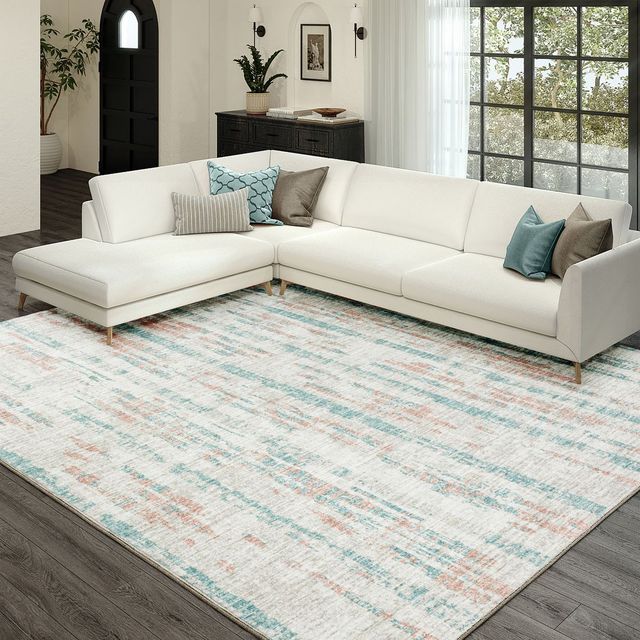 Dalyn™ Rug Company Winslow WL6 Pearl 5'x8' Area Rug-4