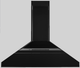 Vent-A-Hood® 42" Black Wall Mounted Range Hood-3