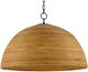 Currey & Company Plantsman Natural Pendant Lighting-1