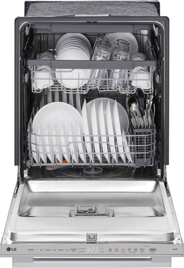 LG 24" PrintProof® Stainless Steel Top Control Built In Dishwasher-5