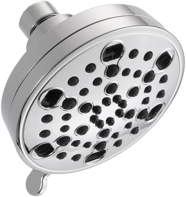 Delta Universal Showering Chrome H2Okinetic® 5-Setting Contemporary Shower Head-0