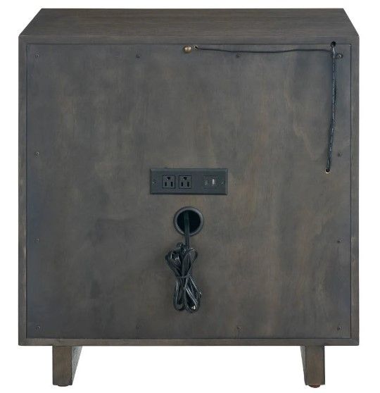 Universal Explore Home™ Modern Sable 2-Drawer Nightstand-2