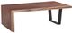 Fairfield® Live Edge Crotch Natural Waterfall Cocktail Table with Trapezoid Base-0