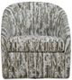 Uttermost® Mari Caramel/Ivory/Moss Green Swivel Chair-5