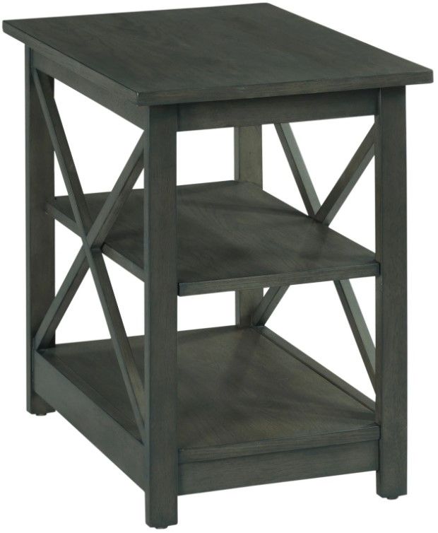 Hammary® Chairsides Dark Brown Chairside Table-0