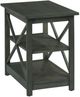 Hammary® Chairsides Dark Brown Chairside Table-0