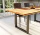 Corcoran Importation Zen 2-Piece Black U Table Legs Set-2