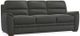 La-Z-Boy® Lenox Grey Leather Sofa-0